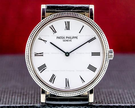 patek philippe calatrava white gold|Patek Philippe Calatrava price list.